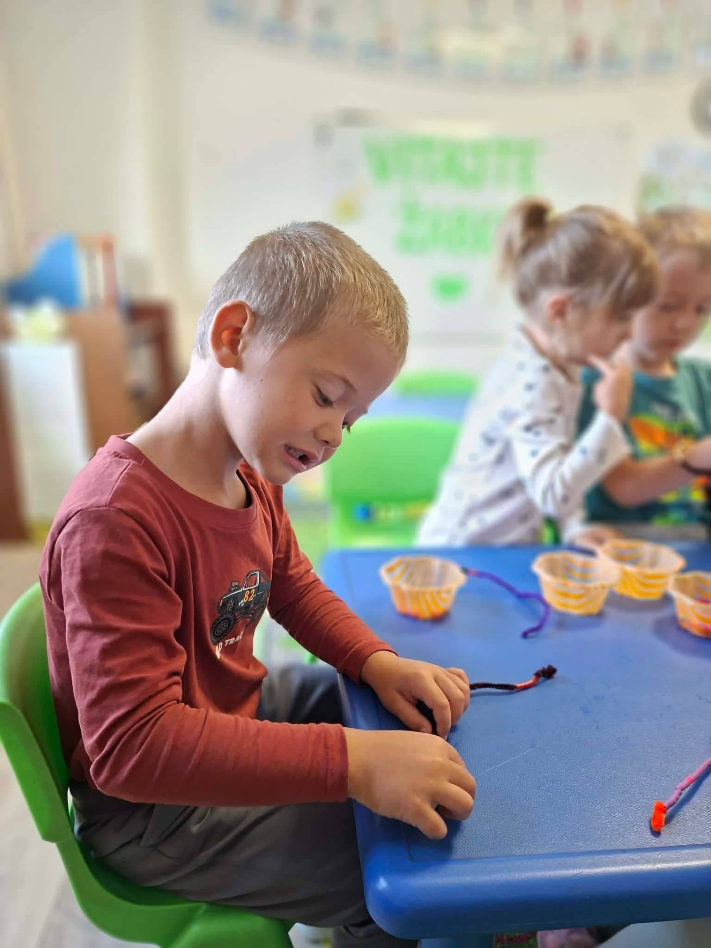 Moments from everyday life at the centre