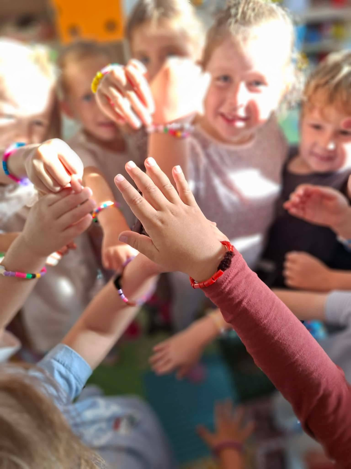 Moments from everyday life at the centre