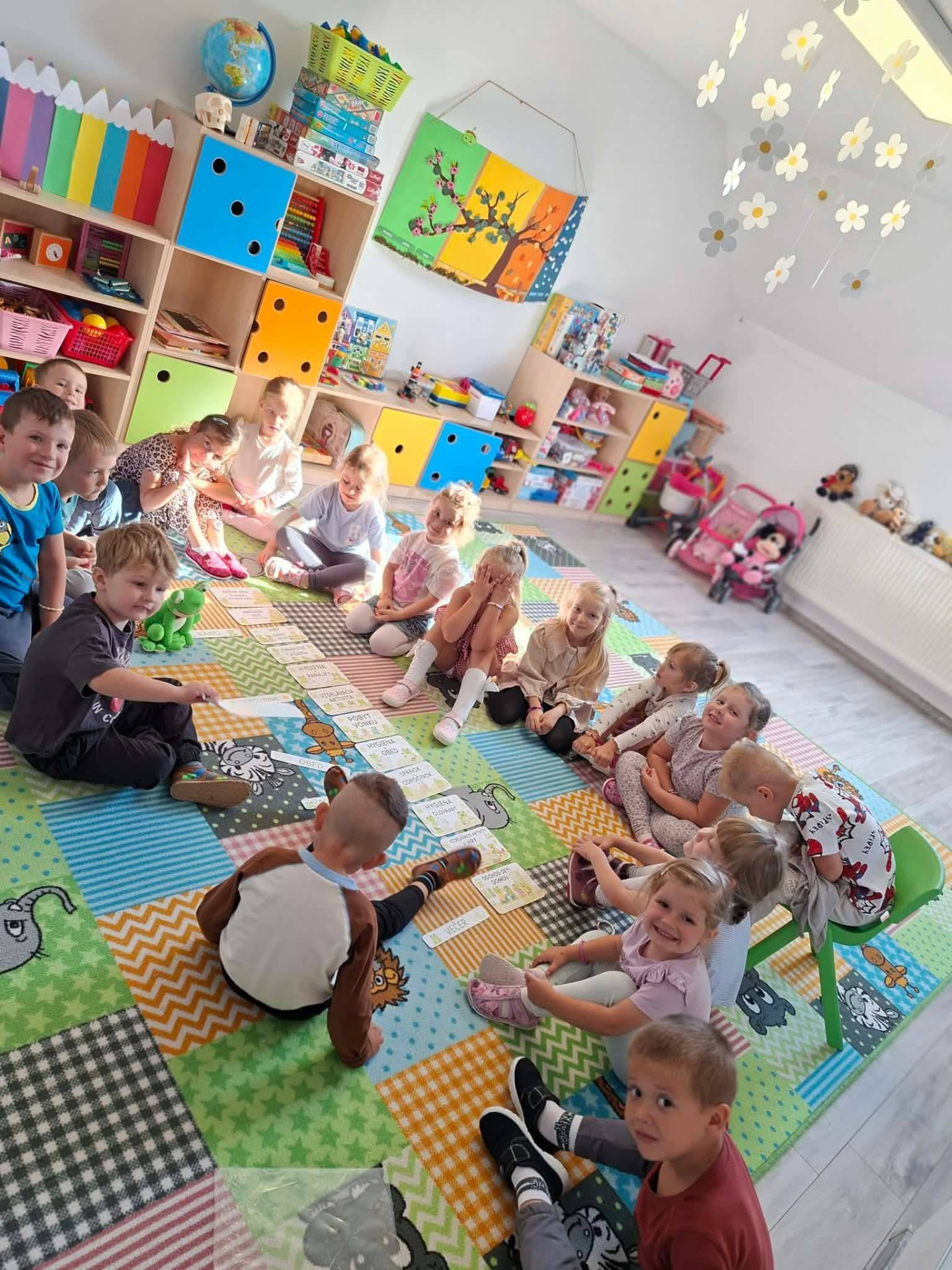 Moments from everyday life at the centre